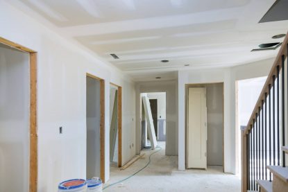 Plastering Domestic Gyprock Installation. Central Coast Residential area.