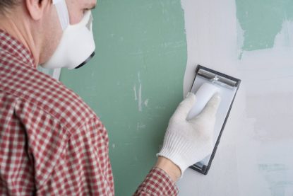 How to patch a hole on gyprock plasterboard