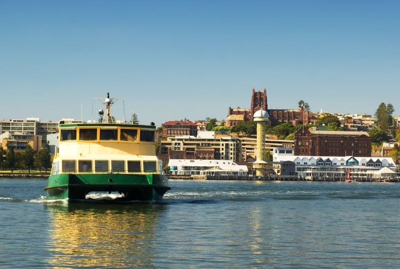 Picture of a Newcastle Ferry